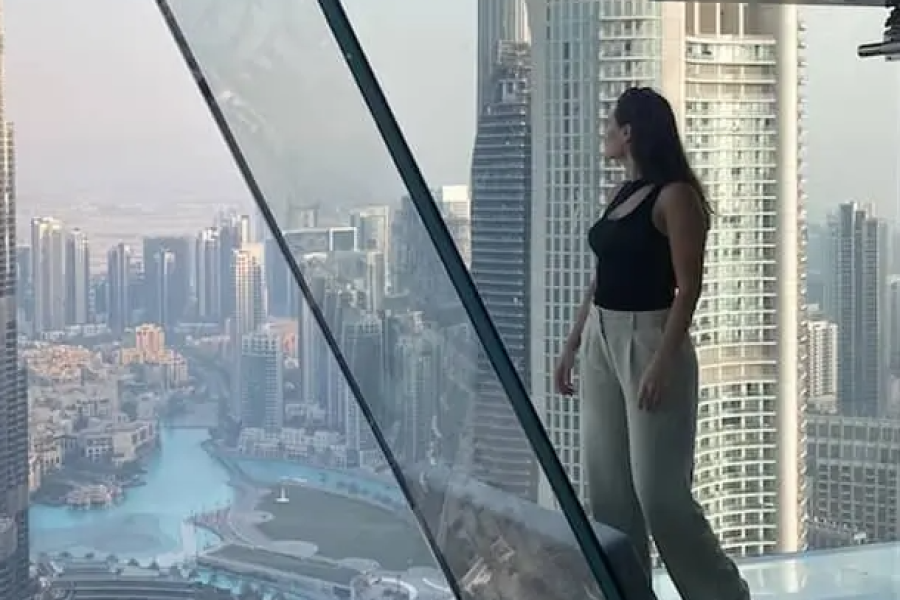 Sky Views Observatory with Glass Slide Ride